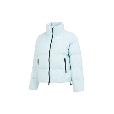 FW22 Armour Down Puffer однотонный нагрудный принт спортивная повседневная куртка-пуховик женская куртка синяя 1375455-469