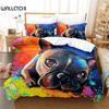 Painted Dog Bedding Set Duvet Cover Set 3d Bedding Digital Printing Bed Linen Queen Size Bedding Set Fashion Design