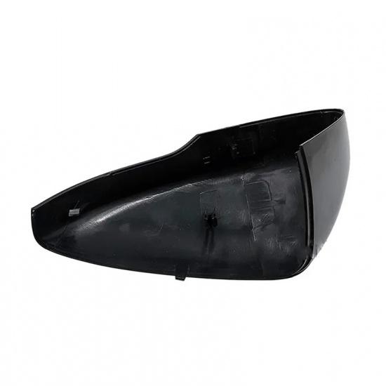 Pair Glossy Bright black Side Rearview Mirror Cover Caps For Ford Focus MK4 LHD RS Styling Replacement Shell
