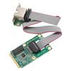 Сетевая карта Mini PCI‑E с погнутым контактом Gigabit Однопортовая Чип I210AT GBE Ethernet RJ45 Карта расширения сети