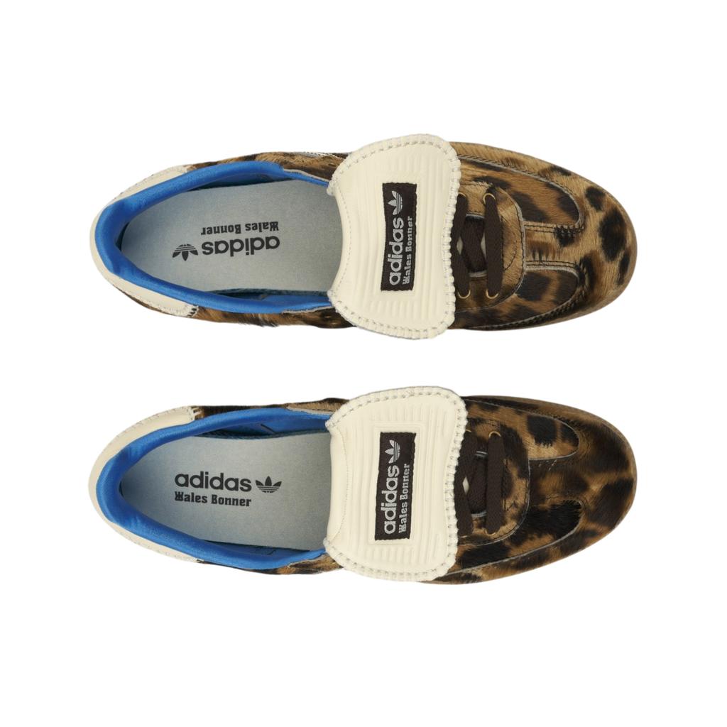 Уэльс Боннер x adidas Samba Пони Леопард Унисекс Кроссовки Коричневый Темно-коричневый Кремово-белый IE0578