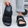 Fashion Dark Without Heel Slippers Men's Nude Sandals Shoes Men Sneakers Luxury Sport Styling Importers Imported High End Casuall