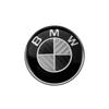 XKUGH1 For BMW New 2025 2pcs ABS 74mm 82mm Front Hood Logo Rear Trunk Emblem Badge For BMW E39 E46 E90 E30 E36 E60 G20 E87 E91 E92 1 2 