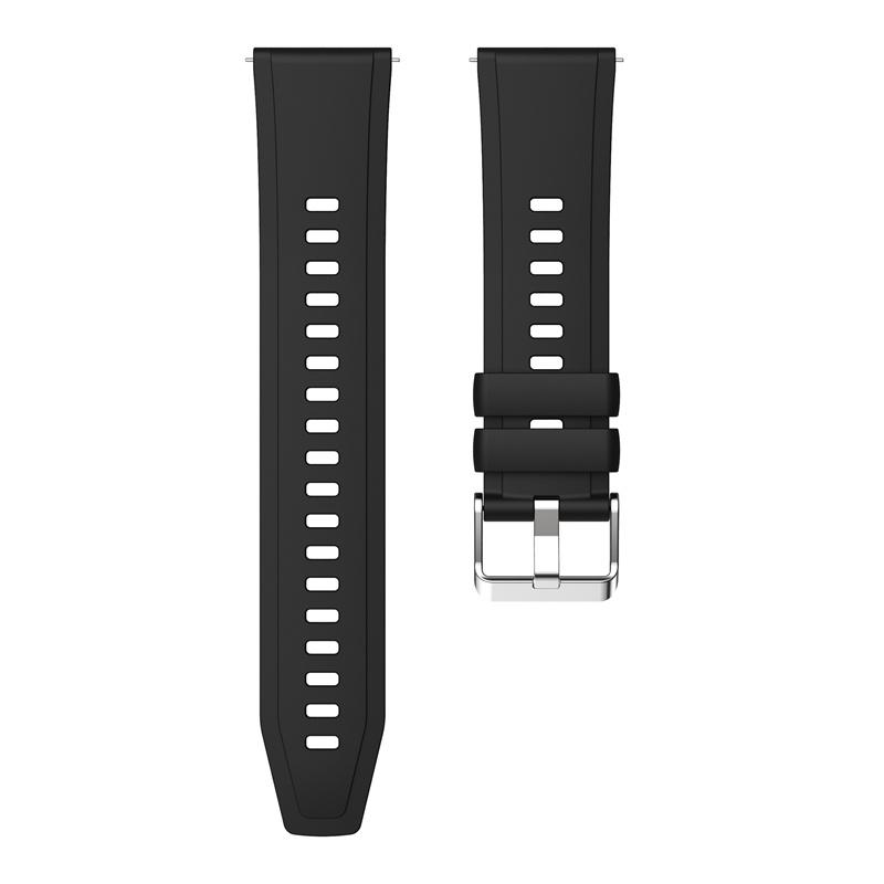 22 мм силиконовые ремешки для Huawei Watch GT5 46 ремешок для часов с пряжкой того же цвета ремешок для Huawei Watch GT5 Pro 46 мм