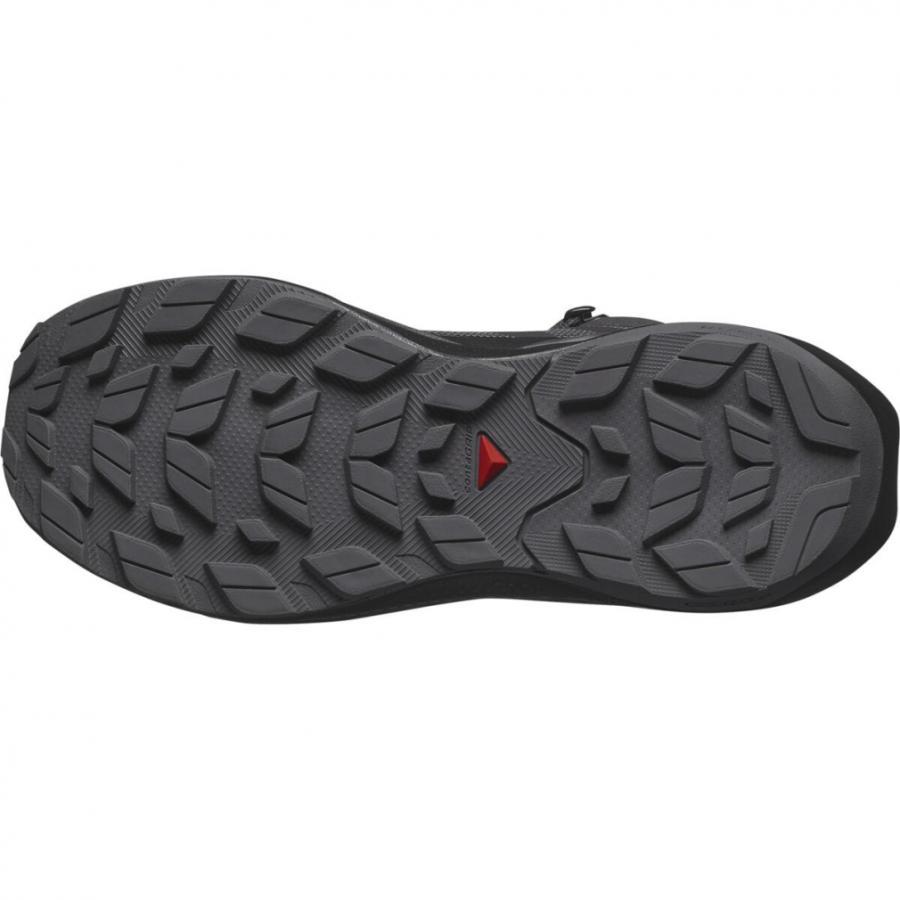 SALOMON Elixir Tour Mid Водонепроницаемые Удобные Универсальные Нескользящие Прочные Функциональные Ботинки для Активного Отдыха Женская обувь Черный L47578000