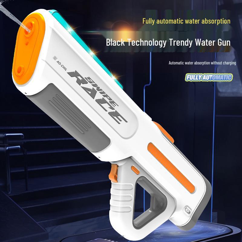 Automatic Pulse Water Gun: Rapid Fire, Easy Refill, Powerful Spray - Perfect for Songkran Festival Fun!