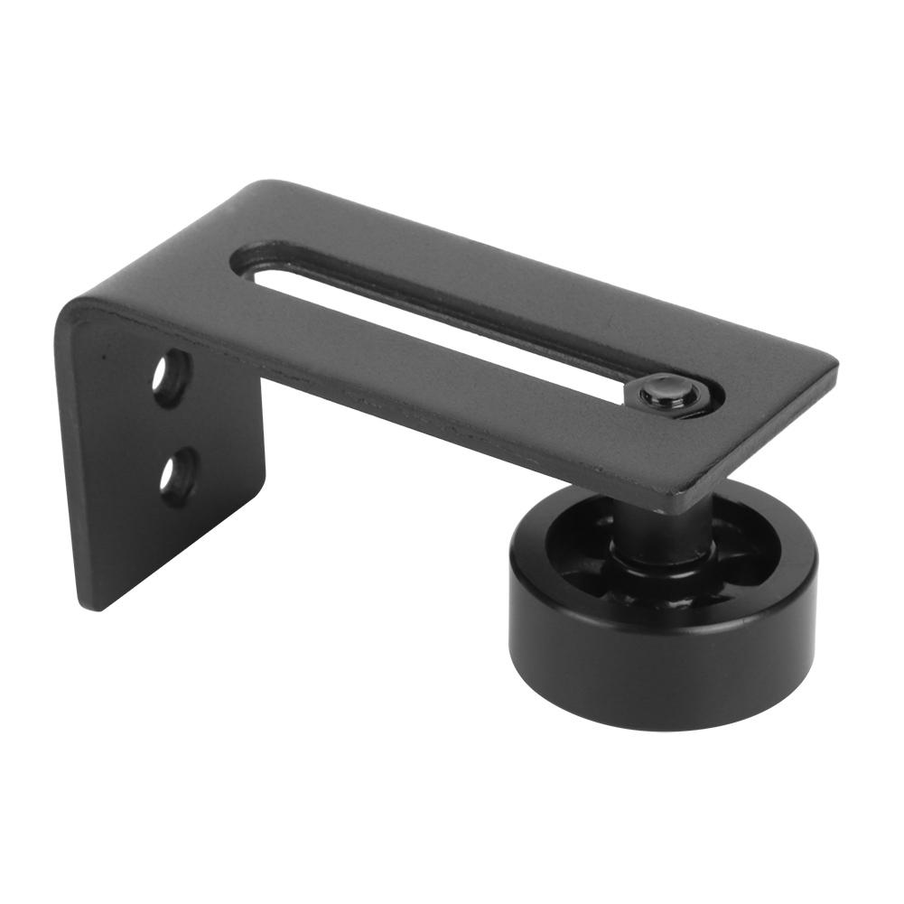 Раздвижные двери сарая из углеродистой стали, напольные роликовые направляющие, набор аксессуаров, дверная фурнитура