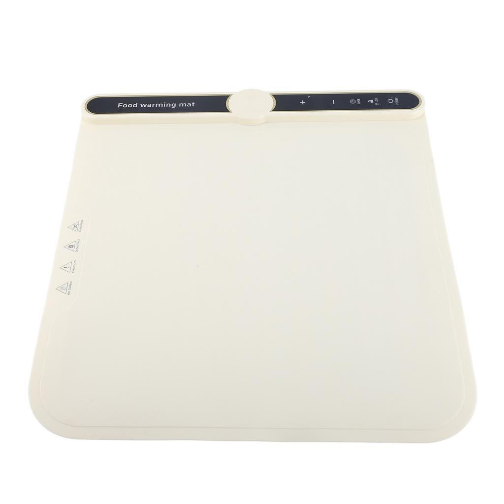330W 6 Timer 9 Temperature Levels Portable Food Warming Mat Rolled Storage Silicone Electric Food