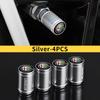 FJWXM1 4PCS Car Wheel Tire Valve Caps Tyre Rim Stem Dustproof Covers For Alfa Romeo Giulietta Giulia 147 Mito 156 Tonale Gloria Disco