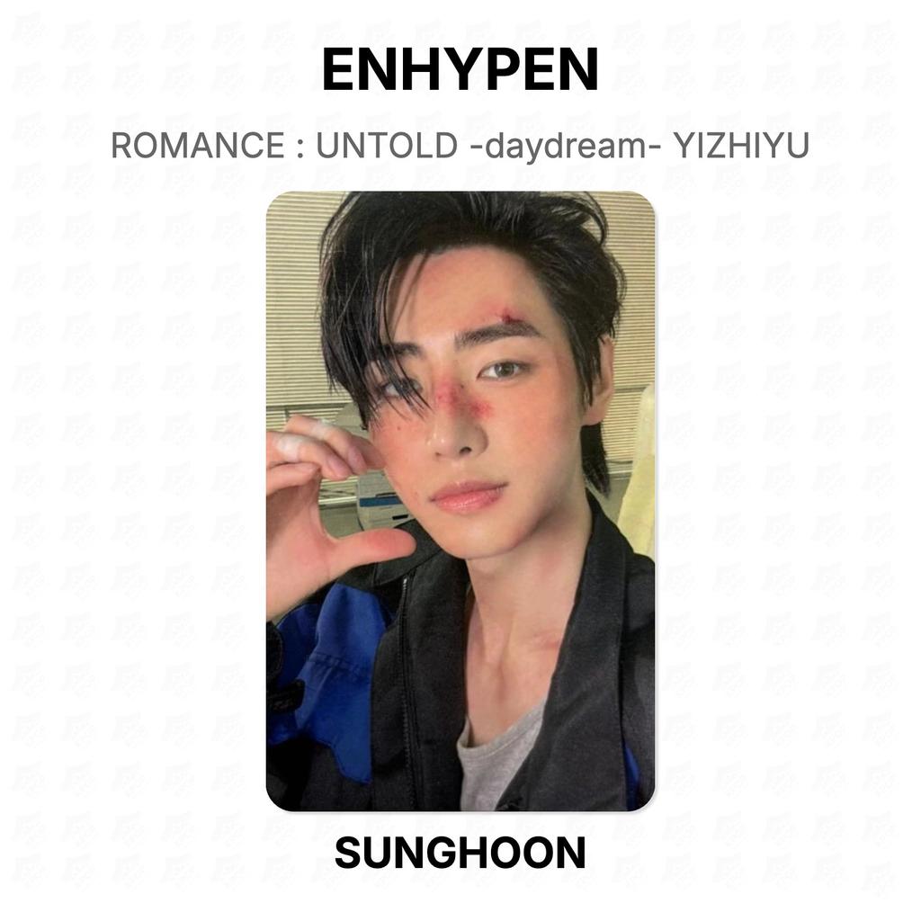 ENHYPEN РОМАНТИКА : UNTOLD -daydream- Официальная фотокарточка YIZHIYU