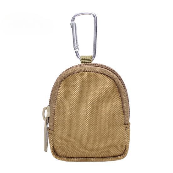 Small Key Storage Lightweight Holder Bag with Carabiner KTY