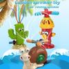 Children Water Pipe Squirt Toys Cartoon Cute Cactus Outdoors Lawn Garden Water Sprinkler Bathroom Interesting Water Play Toys