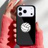 Мягкий чехол для телефона со спортивной тематикой волейбол для iPhone 17 Air 16e 15 14 13 Pro Max Задняя крышка для 12 11 Pro Coque