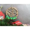 Couronne déco - MEGACREA DIY - 25 cm - Bois flotté - Ambiance Noël - Créations DIY