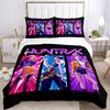 Huntrax Future Fashion Icons Print 3Pcs Bedding Setduvet Cover With 2 Bedropillowcase Home Birthday Gift