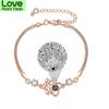 Lovty 100 языков Я люблю тебя браслет собачья лапка индивидуальный питомец фото романтические проекционные браслеты для леди девушка ювелирные изделия