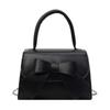Fashion Versatile Portable Small Square Bag Niche Bow Bag Women's 2025 New Trendy Advanced Sense Foreign Style Messenger Bag