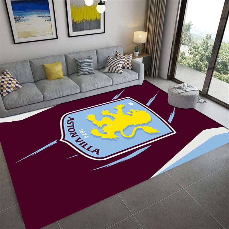 Ковер Aston Villa для гостиной, спальни, дома, украшение дивана, нескользящий коврик для игр детей