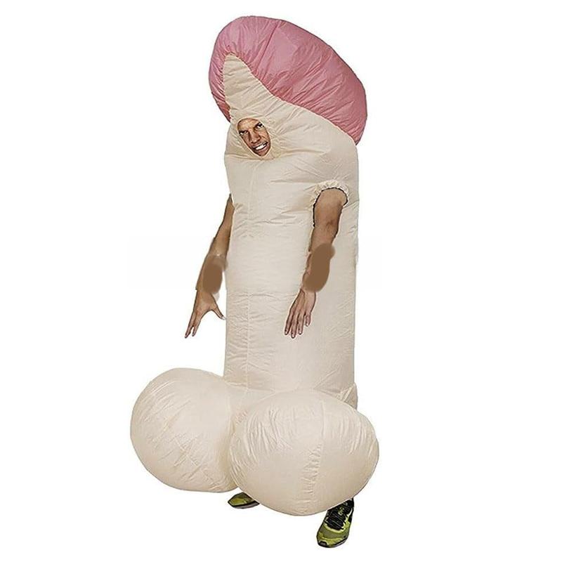 Funny Penis Party Show Inflatable Costume, Adult
