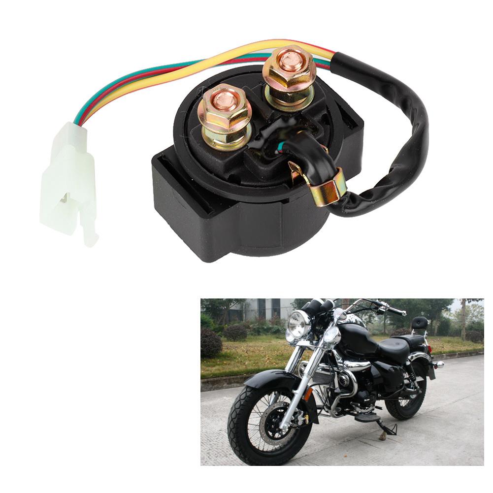 2-контактное реле соленоида стартера подходит для квадроциклов Honda 50cc 125cc 150cc 250cc