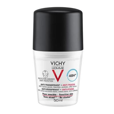 Дезодорант-антиперспирант против пятен Vichy Homme для чувствительной кожи 50 мл