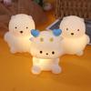 Ночник Милое Животное Кролик Медведь Прекрасный Силиконовый Светильник Подарки Для Детской Комнаты Девочек Мальчиков Малышей Кавайный Декор Комнаты Ночник