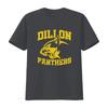 Футболка Dillon Panthers Дизайн Friday Night Lights Винтажный Стиль для Спортивных Фанатов винтажный Стиранный Универсальная уличная одежда
