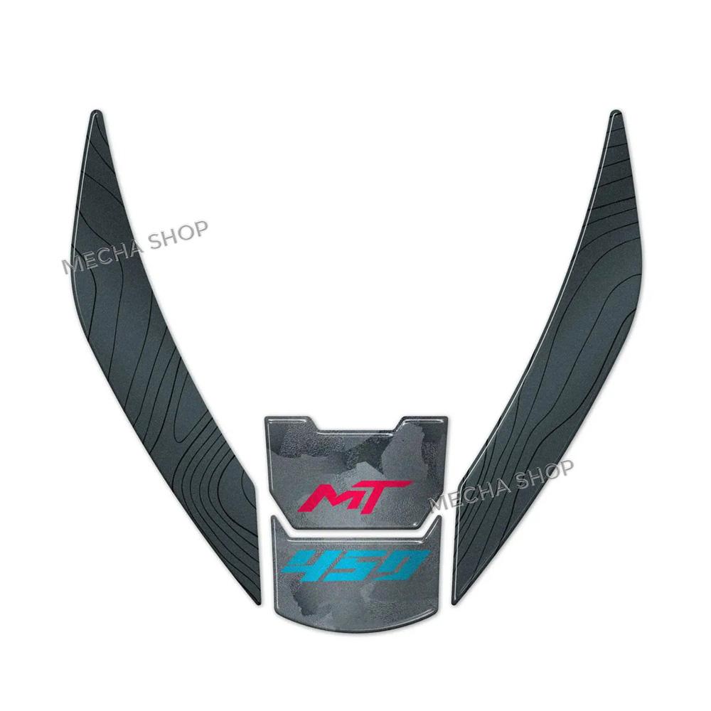 Для CFMOTO 450 MT 2024 450MT 2025 Аксессуары для мотоцикла 3D Смоляные Наклейки-Защита на бак Комплект Водонепроницаемые Наклейки-Декали Комплект