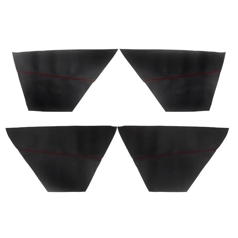 Мягкие кожаные дверные панели из микрофибры, чехол для Honda Accord 9th Gen 2014 2015 2016, автомобильный дверной подлокотник, панель, наклейка, отделка