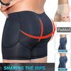 Men's Ass Padded Boxer Briefs Hip Enhancer Panties Booty Lifter Butt Shaper Fake Ass Pads Underwear Push Up Shorts Seamless Underpants Bum Buster