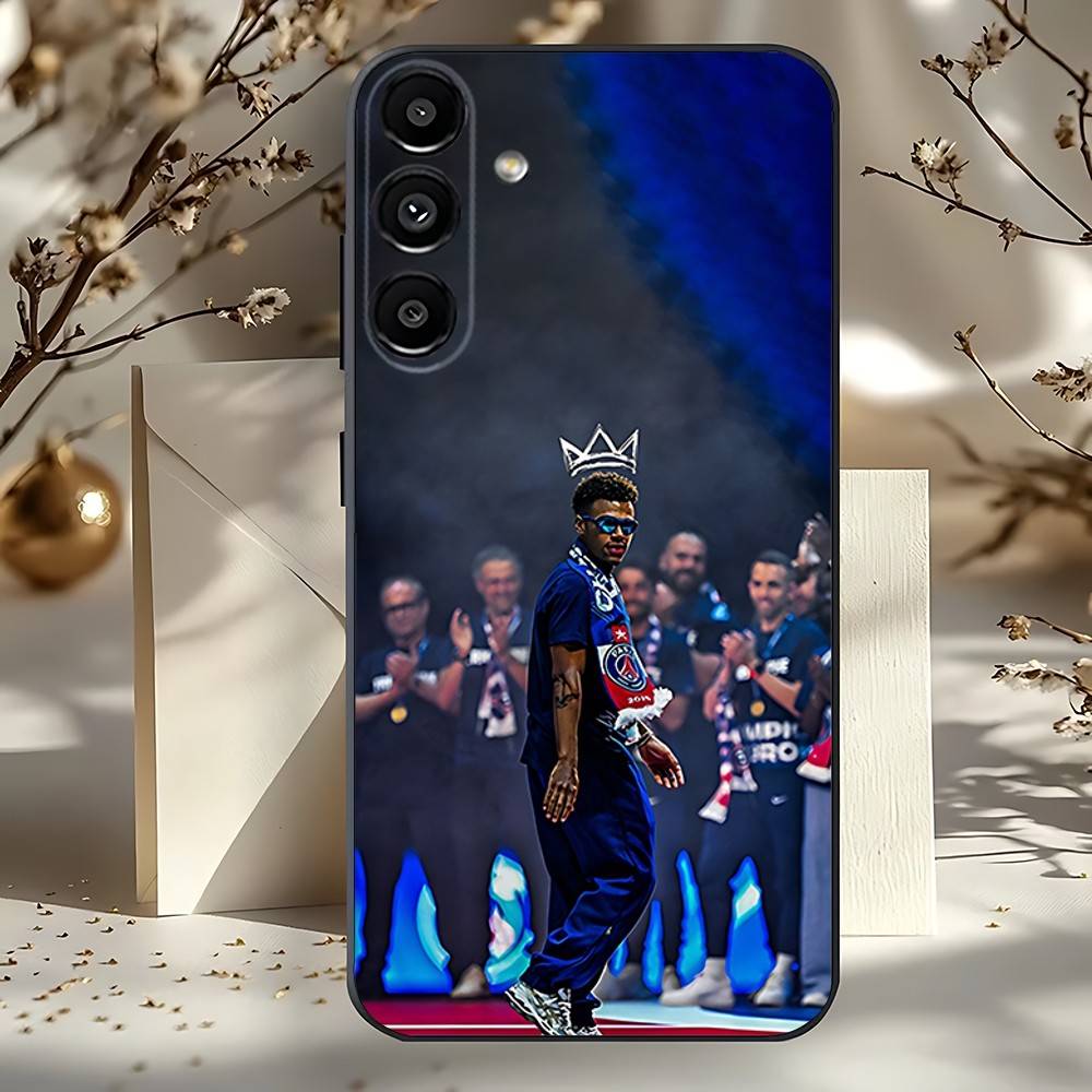 Футбольный D-Desire D-Doues Для Samsung Galaxy A73,31,32,72,41,53,52,71,22,5G,Note,J7,8,9 Мягкий Черный Чехол для Телефона