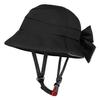 Bicycle Helmet for Hat Adjustable EN1078 Standard Adults, Ladies, Women, Stylish, Shape, 54-57cm (less Than), (CE) GH-07 (Black)