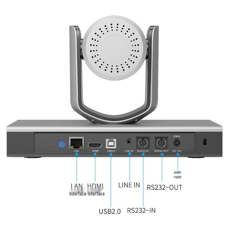 HDCON 4K Dual-Lens Student Tracking & Recording Camera System (CN version)