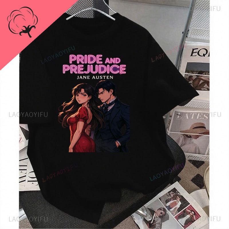 Pride And Prejudice T Shirt New Style Cotton Movie Camisetas Summer Graphic T Shirts Vintage Fashion Hot Selling Camisa Clothes