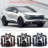 Автомобильный противоскользящий уплотнитель дверного проема для Kia Sportage NQ5 2024 2024 2024 Водонепроницаемый пыленепроницаемый коврик для чашки Автомобильный доступ в салон L6H4