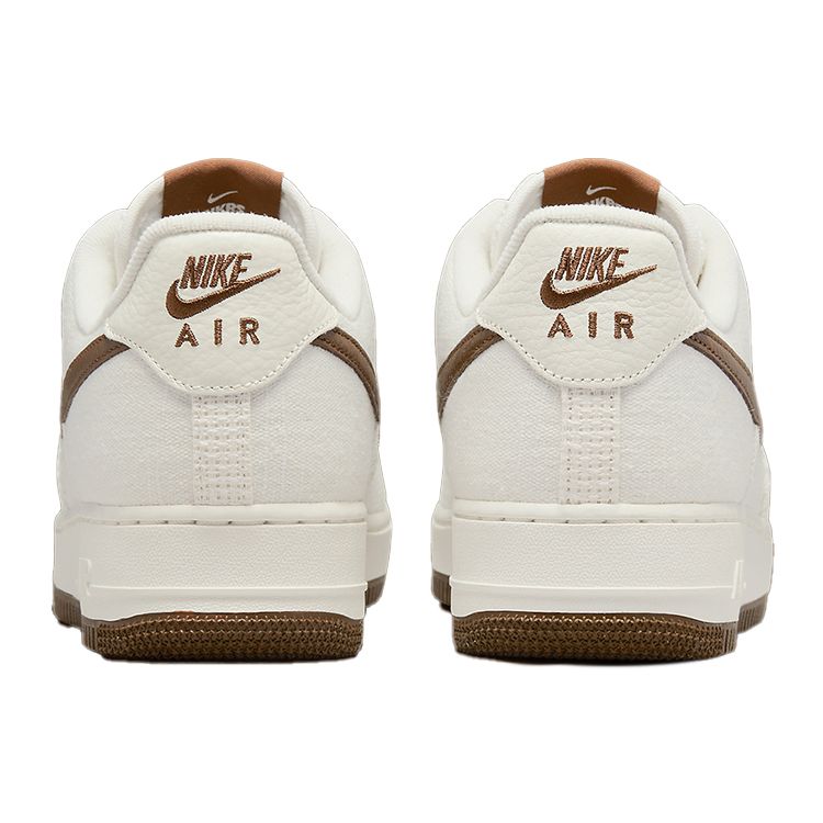 Nike Мужские кроссовки Air Force 1 07 SNKRS Day White Summit-White Cacao-Wow DX2666-100