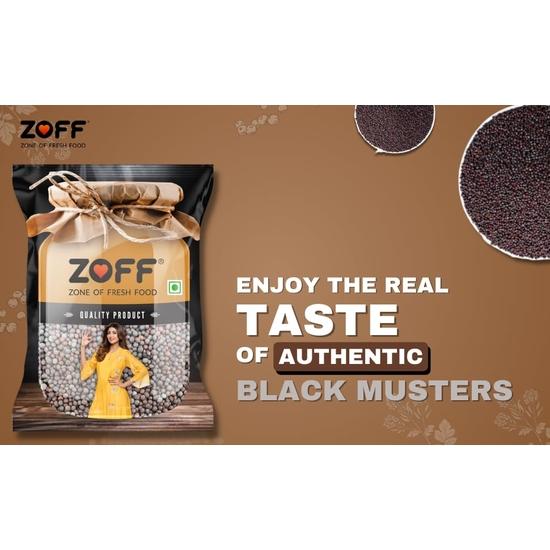 Zoff Essential Whole Spices | Упаковка из 3 шт. | Jeera Whole 150 г, Black Mustard 150 г и Tejpatta 75 г | Полезные специи | Вес нетто 375 г