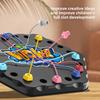 Kids Rope Knots Puzzle Board Game Color Line Twisted Connected Ropes Logic Thinking Table Game Parent Child Interactive Toy
