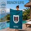 Austria Football Emblem Beach Towel, Quick-drying, Easy to Care for, Suitable for Both Fitness and Beach Vacations,Sports Essential