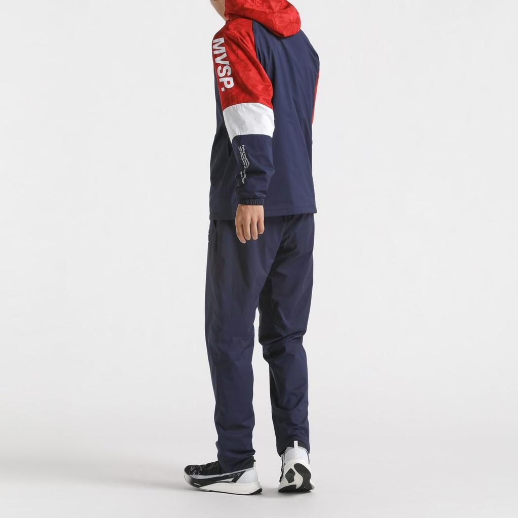 Windbreaker Descente HEATNAVI TOUGH All Over Pattern Graphic Full Zip Hoodie Training RDNV S [Move Sports]