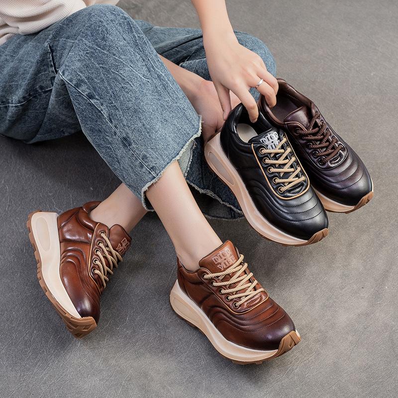 Модные женские повседневные кроссовки смешанных цветов из натуральной кожи и коровьей замши на платформе, женские блестящие кроссовки со шнуровкой и стразами