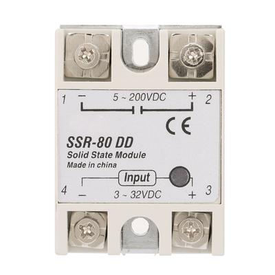 Промышленное твердотельное реле DCAC SSR80DD 80A 332 В постоянного тока до 5200 В постоянного тока