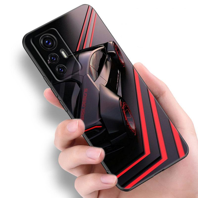 Крутой спортивный автомобильный чехол для телефона для Xiaomi Mi A2 8 9 SE Note 10 10T 11 12 Lite 9T 11T 12S 12T Pro A3 6X 12X мягкий черный чехол из ТПУ