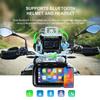 5 Inch Motorcycle Wireless Apple Carplay Android Auto Portable Navigation GPS Screen IPX7 Motorcycle Waterproof Display