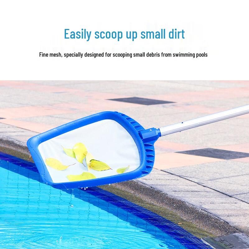 Swimming Pool Cleaning Net with Telescopic Pole