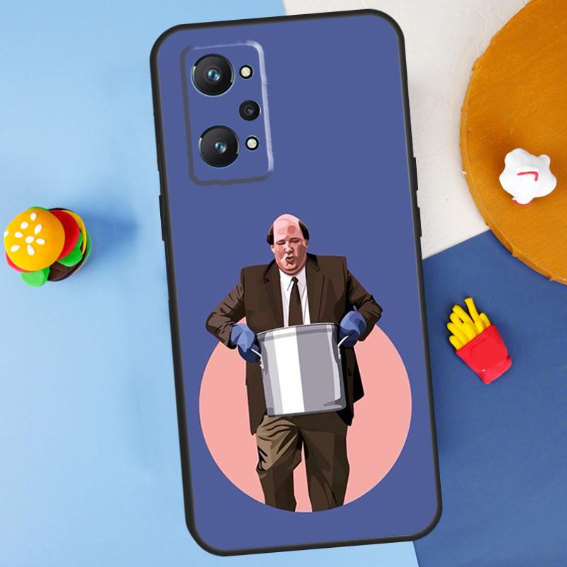 Чехол для телефона Realme GT7 Pro GT 6T 6 5 C67 C61 C55 C53 C51 C21Y C25S C75 10 11 12 13 14 Pro Plus с изображением из сериала «Офис»