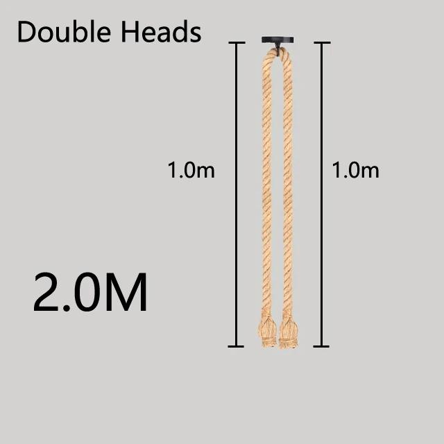 Промышленные винтажные подвесные светильники E27 из пеньковой веревки, светильники с характером для мансарды/гостиной/бара, подвесная люстра