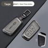Чехол для ключа автомобиля Chery: Подходит для Tiggo, EQ1, QQ Ice Cream, Arrizo E - Маленький, Прочный металлический корпус с подвесной пряжкой