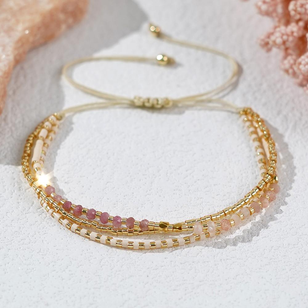 1 шт. Go2boho Бохо Модные Многослойные Браслеты-Шамбала с Бусинами для Серферов Роскошные Украшения из Бусин Счастливые Летние Пляжные Подарки для Женщин и Друзей