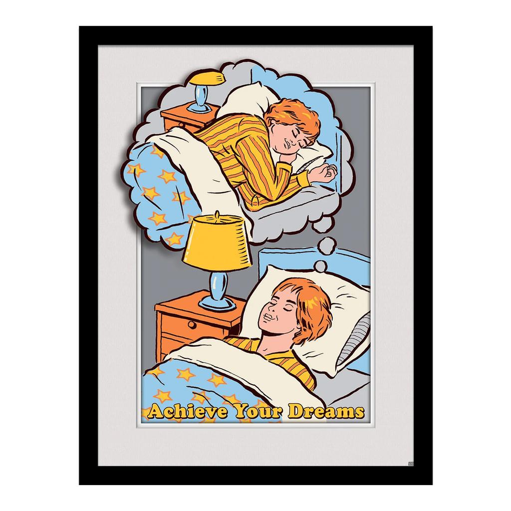 Steven Rhodes Рамочный постер «Dreams Breakout»